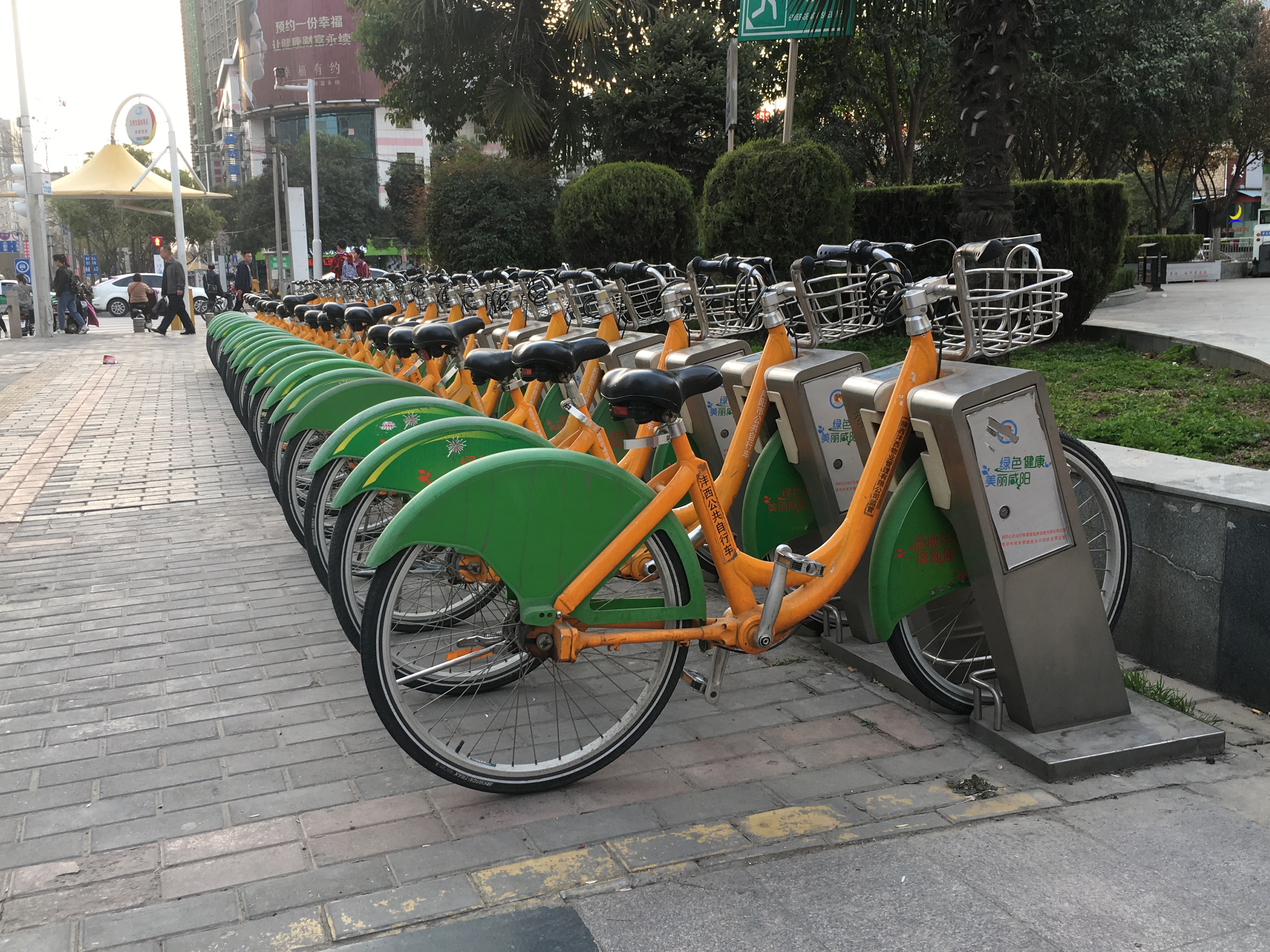 咸阳公共自行车案例03